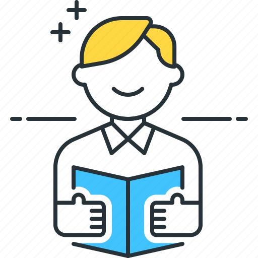 Reading, book, reader, reading book icon - Download on Iconfinder