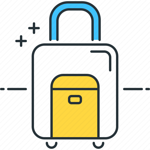 Travelling, carry-on, luggage, suitcase icon - Download on Iconfinder