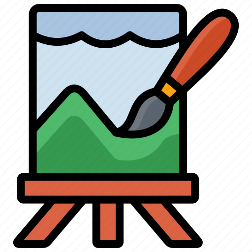 Hobbies, painting, art, activities, creative, drawing icon - Download on Iconfinder