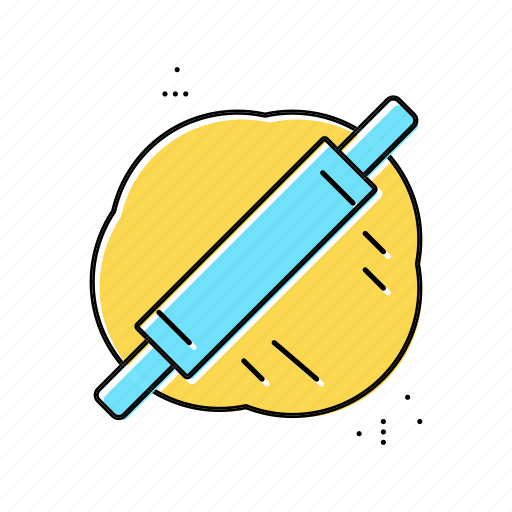 Rolling, dough, hobby, leisure, time, watching icon - Download on Iconfinder