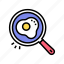 cooking, egg, frying, hobby, leisure, time 