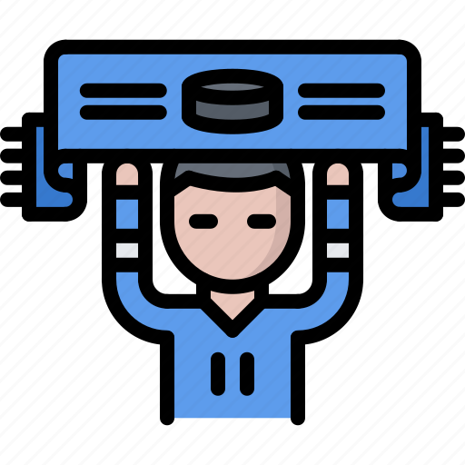 Fan, hockey, player, scarf, sport icon - Download on Iconfinder