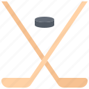 hockey, match, player, puck, sport, stick