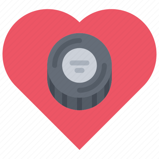 Heart, hockey, love, player, puck, sport icon - Download on Iconfinder