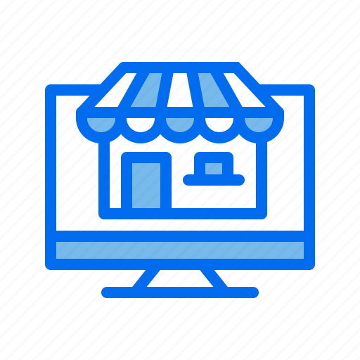 Computer, desktop, online, shop, shopping, store icon - Download on Iconfinder