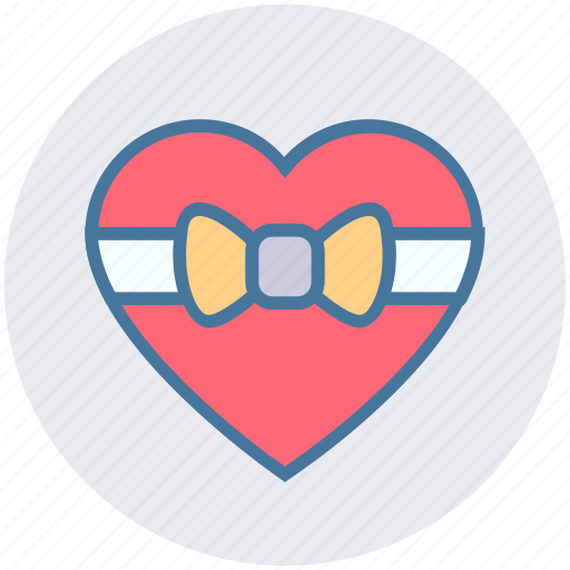 Gift, heart, holiday, love, present, romance, valentine icon - Download on Iconfinder