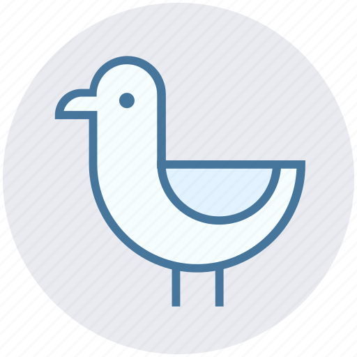 Bird, holiday, ocean, sea, seagull, summer, water icon - Download on Iconfinder