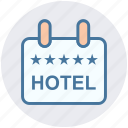 board, five stars, frame, holiday, hotel, rating, sign