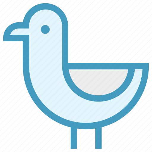 Bird, holiday, ocean, sea, seagull, summer, water icon - Download on Iconfinder