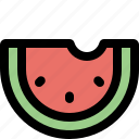 sweet, watermelon, summer, fresh, melon, fruit, tasty