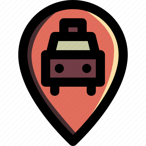 Cab, car, taxi, tourism, transportation, travel, vehicle icon - Download on Iconfinder