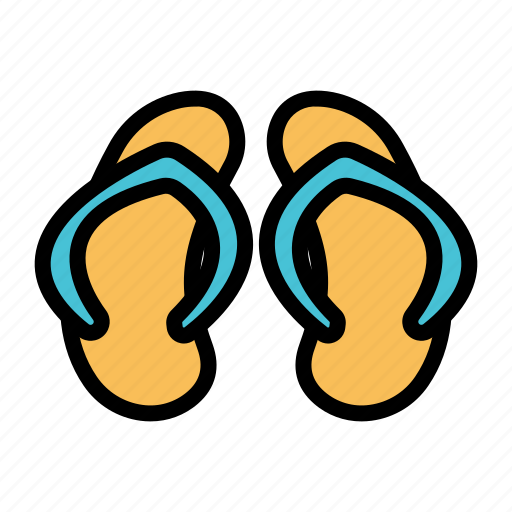 Slippers, holiday, tourist, journey, summer icon - Download on Iconfinder
