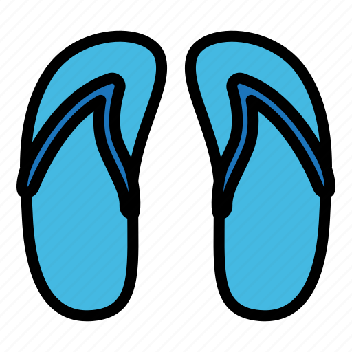 Summer, footwear, flip, holiday, flop icon - Download on Iconfinder
