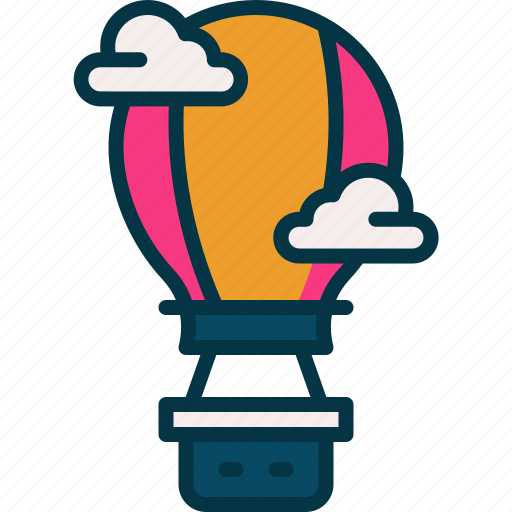 Air, balloon, transport, fly, journey icon - Download on Iconfinder