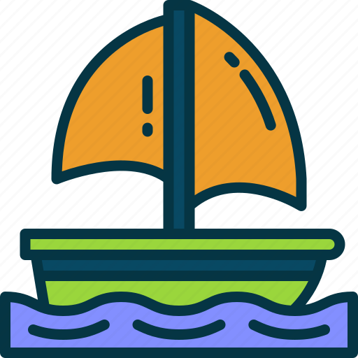 Boat, ship, travel, yacht, sailboat icon - Download on Iconfinder