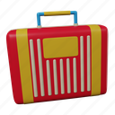 briefcase, suitcase, travel, bag, baggage, luggage, case, voyage 