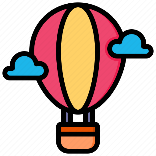 Air, balloon, travel, vacation, tourism icon - Download on Iconfinder