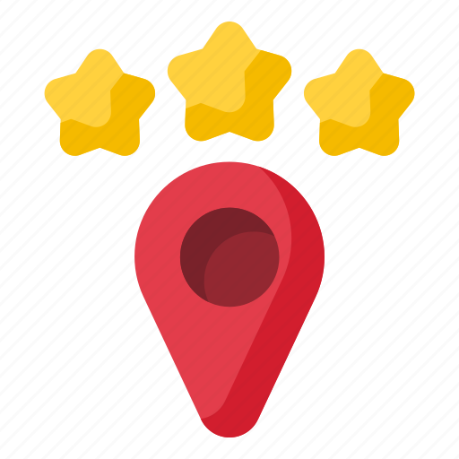 Star, location, map, pin icon - Download on Iconfinder