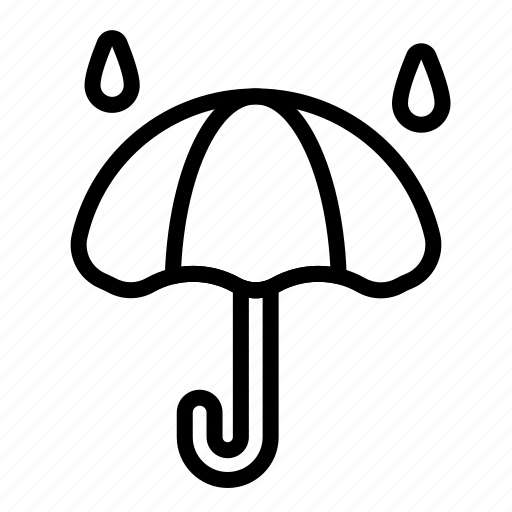 Rainy, umbrella, rain, weather, forecast icon - Download on Iconfinder