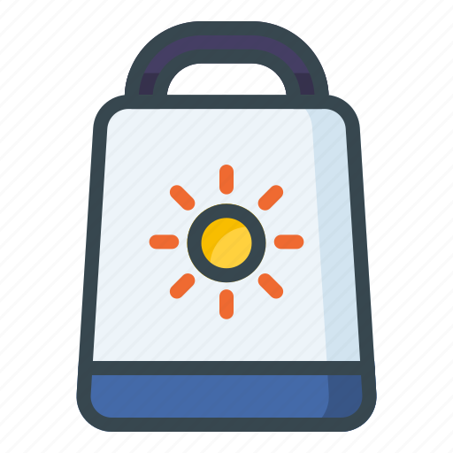 Sunny, bag, shopping, shop, cart icon - Download on Iconfinder