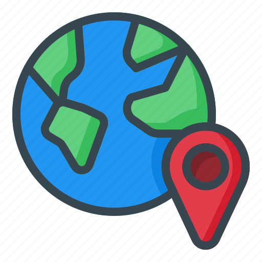 World, location, map, pin, navigation, gps icon - Download on Iconfinder
