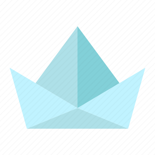 Boat, ship, paper, origami, travel icon - Download on Iconfinder