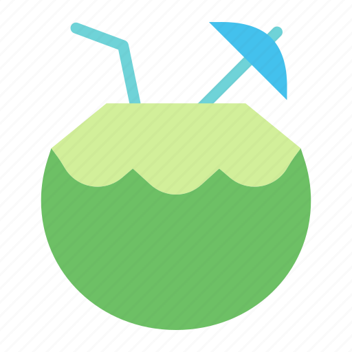Coconut, drink, fruit, summer, fresh icon - Download on Iconfinder