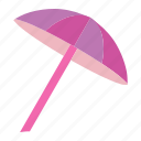 umbrella, beach, summer, tropical, holiday
