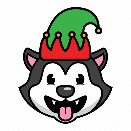Dog, holiday, husky icon - Download on Iconfinder