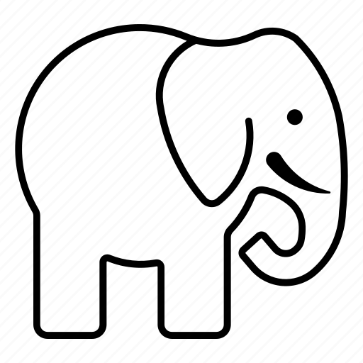 Elephant, animal, circus, entertaiment, amusement icon - Download on Iconfinder