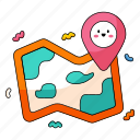 holiday location, map, pin, pointer, point, location