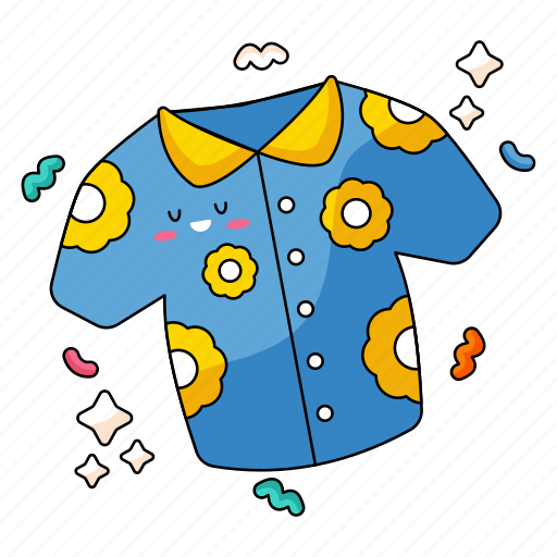 Beach shirt, fashion, clothing, wear, clothes, shirt icon - Download on Iconfinder