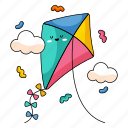 kite, festival, fly, game, activity, flying