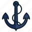 anchor, marine, nautical, ocean, sea 