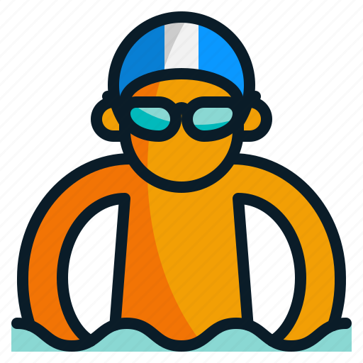 Holiday, sea, sport, summer, swimmer, swimming icon - Download on Iconfinder