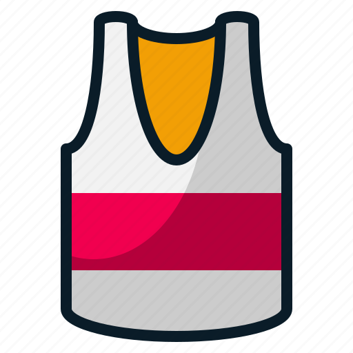 Clothes, fashion, shirt, undergarment, vest icon - Download on Iconfinder