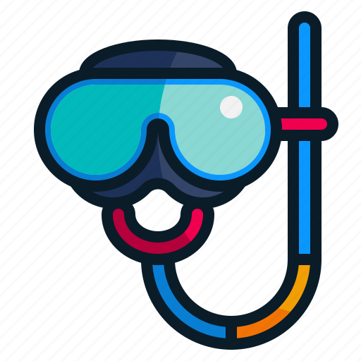 Dive, diving goggles, glasses, mask, sports icon - Download on Iconfinder