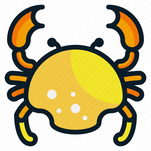 Animal, beach, crab, food, restaurant, sea, seafood icon - Download on Iconfinder