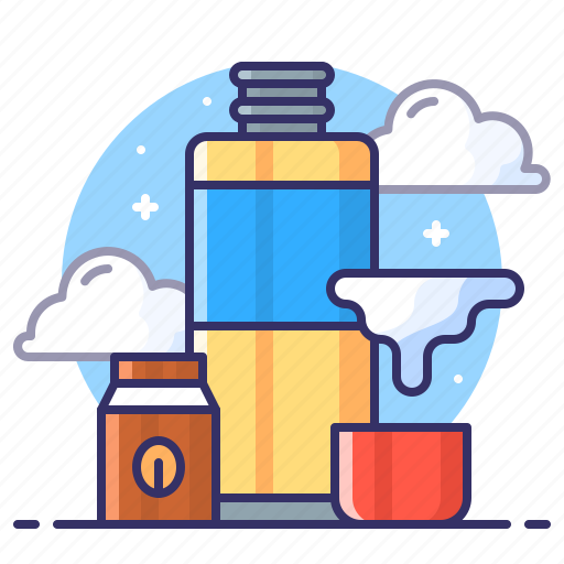 Bottle, coffee, cup, vacumm icon - Download on Iconfinder