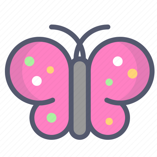 Butterfly, easter, spring, worm icon - Download on Iconfinder