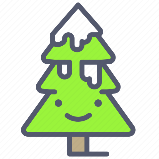Christmas, forest, snow, tree, winter icon - Download on Iconfinder