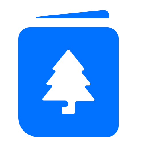 Card, christmas, greeting, tree icon - Free download