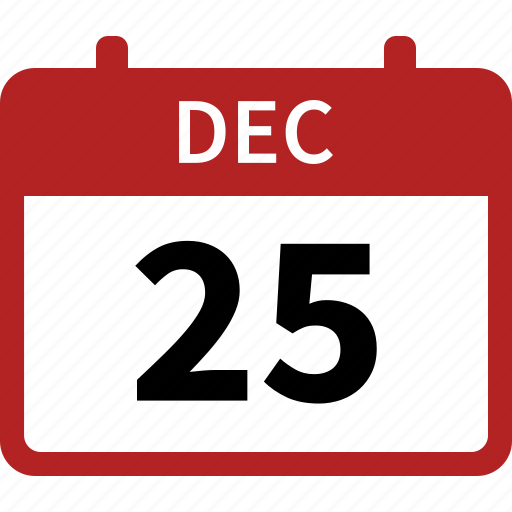 Calendar, celebration, christmas, day, december 25, holiday, merry icon - Download on Iconfinder