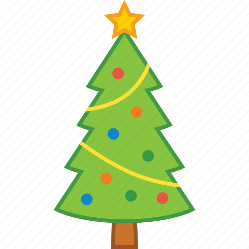 Christmas, decoration, holiday, ornaments, tinsel, tree, xmas icon - Download on Iconfinder