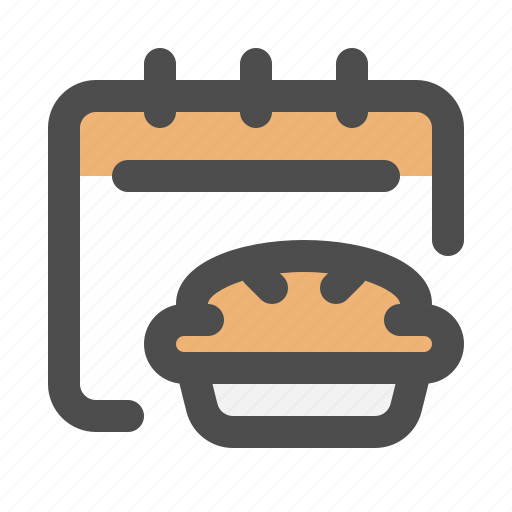 Thanksgiving, holiday, harvest festival, pie icon - Download on Iconfinder