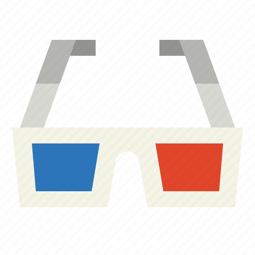 3d, cinema, entertainment, film, glasses icon - Download on Iconfinder
