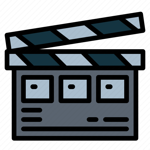 Cinema, clapper, clapperboard, film icon - Download on Iconfinder