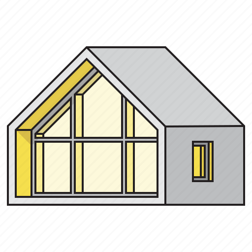 Triangle, house, home, property, real estate, building, architecture icon - Download on Iconfinder
