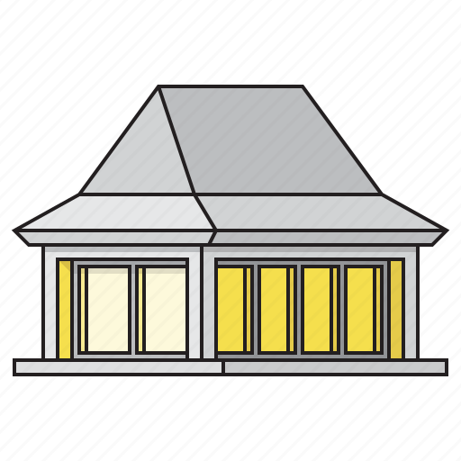 Traditional, house, home, property, real estate, building, architecture icon - Download on Iconfinder