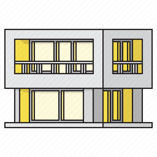 Box, house, home, property, real estate, building, architecture icon - Download on Iconfinder